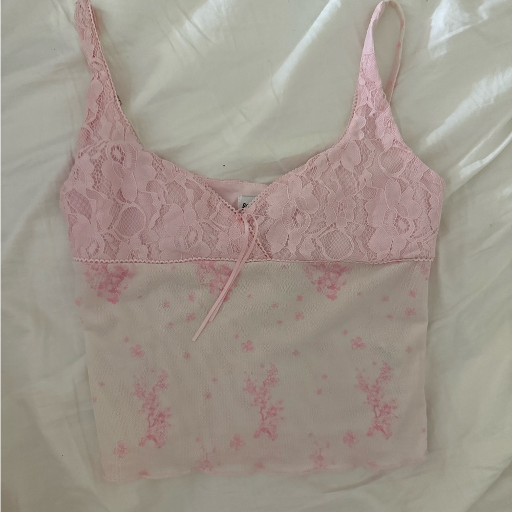 Princess Polly Blush Lace Camisole